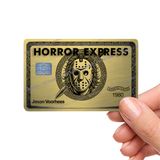 Horror Express Custom Credit Card Cover Halloween holiday Pop Culture Vinyl Skin Stickers