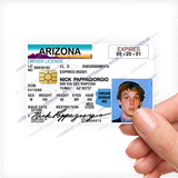 Funny System Error and McLovin Card Cover Pop Culture Vinyl Skin Stickers