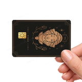 Astrology Signs Custom Credit Card Cover Pop Culture Vinyl Skin Stickers positive sticker