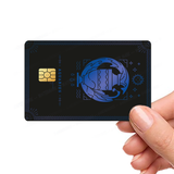 Astrology Signs Custom Credit Card Cover Pop Culture Vinyl Skin Stickers positive sticker