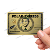 Festive Custom Credit Card Cover Pop Culture Christmas Vinyl Skin Stickers funny sticker