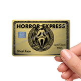 Horror Express Custom Credit Card Cover Halloween holiday Pop Culture Vinyl Skin Stickers