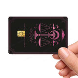 Astrology Signs Custom Credit Card Cover Pop Culture Vinyl Skin Stickers positive sticker